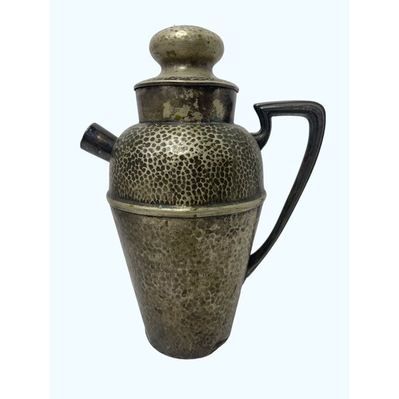 Apollo E.P.N.S. Bernard Rice’s Son’s INC Drink Mixer  10” Nickel Silver - Picture 1 of 7